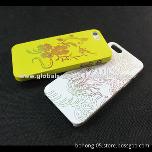 Phone Cover for iPhone 5S, Laser Pattern, UV Finish